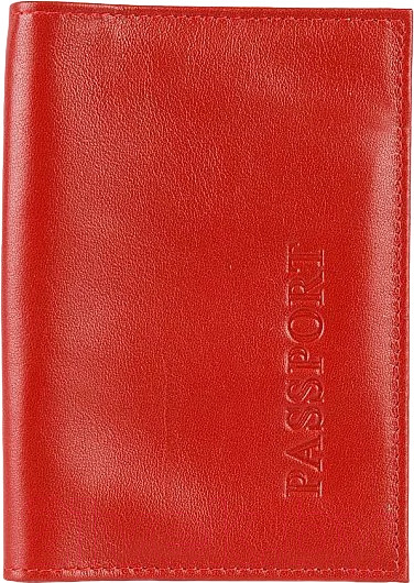 Изображение товара Обложка на паспорт Poshete 604-028LNRED (красный)