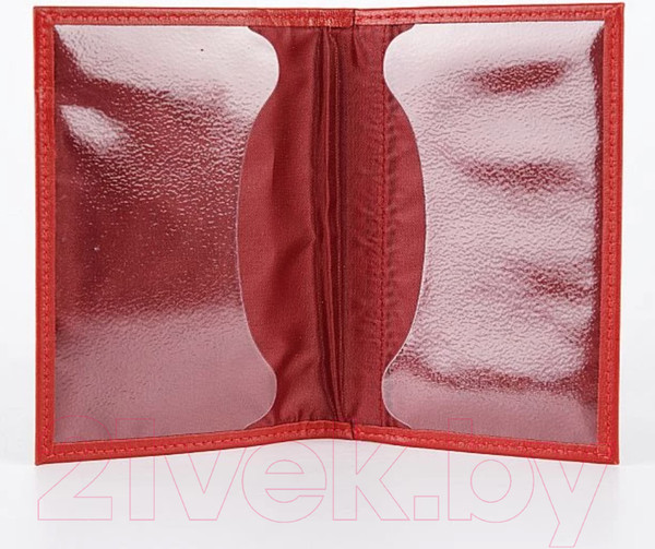 Изображение товара Обложка на паспорт Poshete 604-028LNRED (красный)