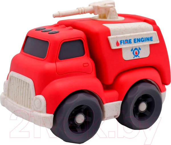 Изображение товара Автомобиль игрушечный Funky Toys Пожарная эко-машинка / FT0278082 (красный)