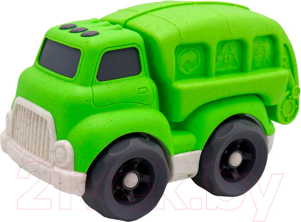 Изображение товара Автомобиль игрушечный Funky Toys Эко-машинка. Городская техника / FT0278084 (зеленый)