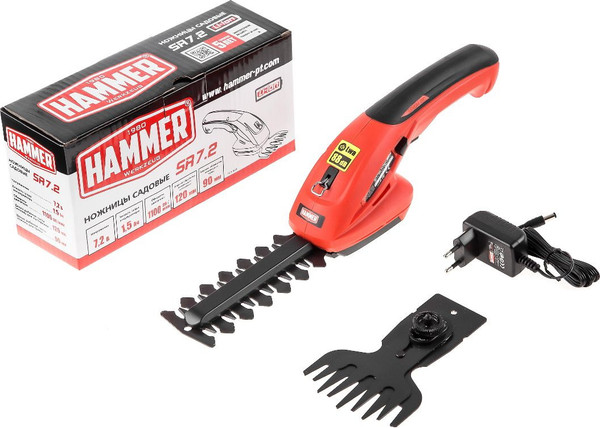 Изображение товара Кусторез аккумуляторный Hammer SR7.2