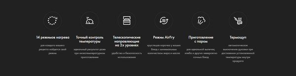 Изображение товара Электрический духовой шкаф Haier HOQ-F6CASGW