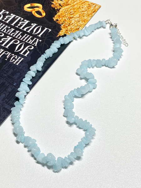 Изображение товара Бусы Wolves Аквамарин 1002