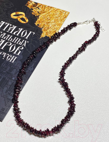 Изображение товара Бусы Wolves Гранат 1008