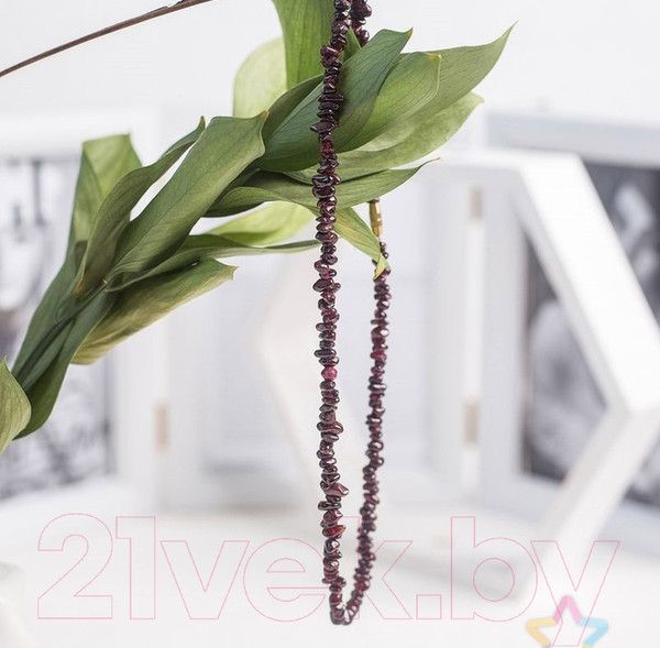 Изображение товара Бусы Wolves Гранат 1008