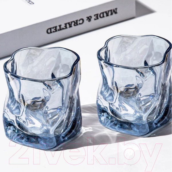 Изображение товара Набор стаканов Perfecto Linea Ice Rock Blue 31-290200 (2шт)