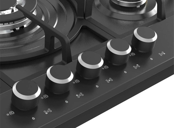 Изображение товара Газовая варочная панель Haier HHX-M75CWBX