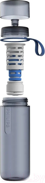 Изображение товара Бутылка для воды Philips AWP2712BLR/31 (Dark Blue)