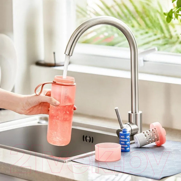 Изображение товара Бутылка для воды Philips AWP2712RDR/31 (Pink)