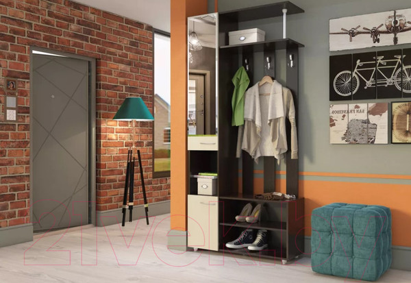 Изображение товара Секция в прихожую Stolline Бруно / СТЛ.317.01 (дуб феррара/дуб кремона)