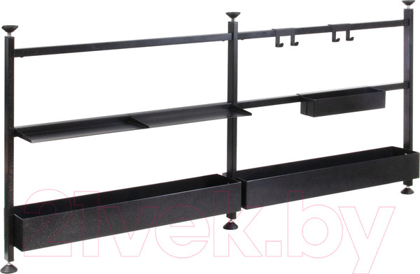 Изображение товара Рейлинговая система AKS Двойной (черный)