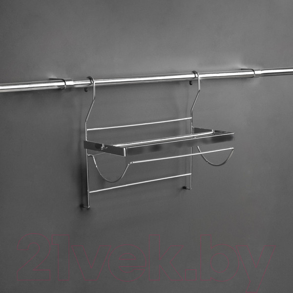 Изображение товара Держатель полотенец на рейлинг AKS Держатель для бумаги на рейлинг CWJ207 (хром)