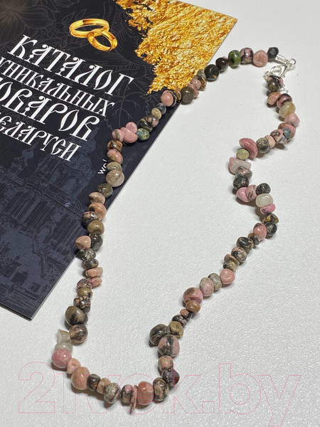 Изображение товара Бусы Wolves Родонит 1019