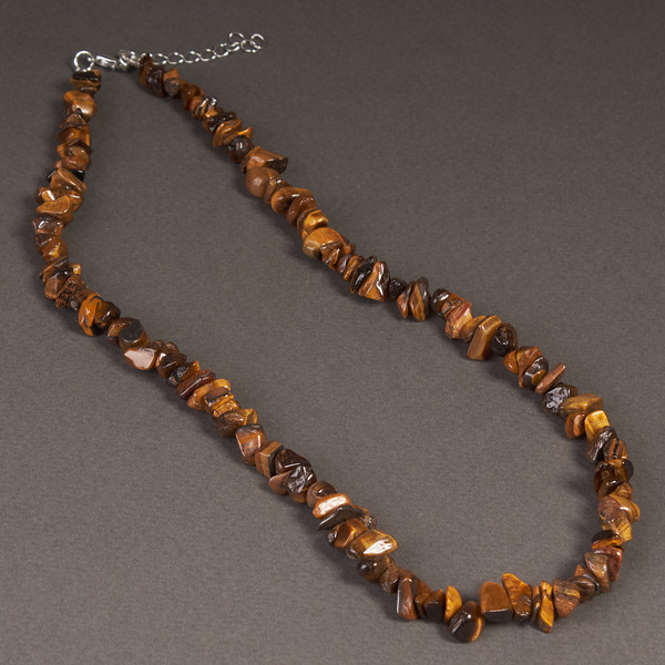 Изображение товара Бусы Wolves Тигровый глаз 1023