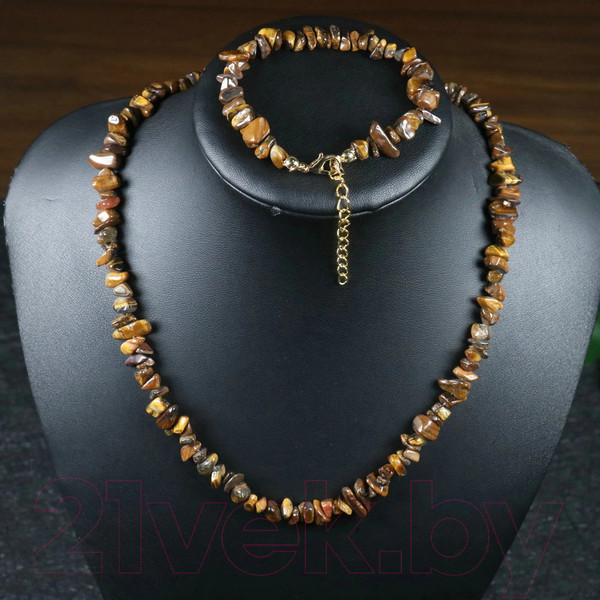 Изображение товара Браслет Wolves Тигровый глаз 3023