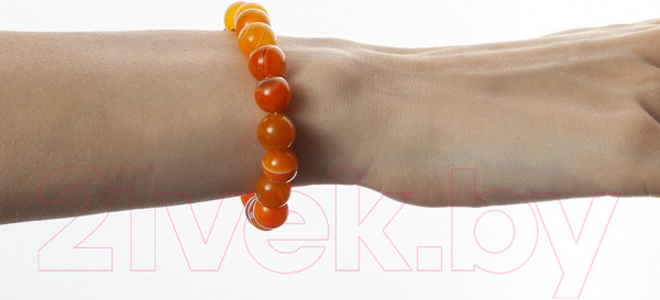 Изображение товара Браслет Wolves Агат 40341 (р.21, желтый)