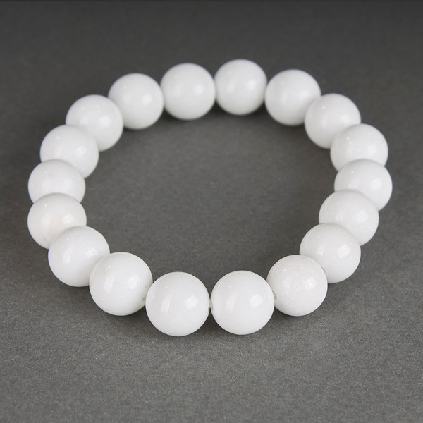 Изображение товара Браслет Wolves Агат 40352 (р.18, белый)