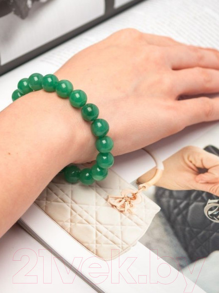 Изображение товара Браслет Wolves Нефрит 40482 (р.22)