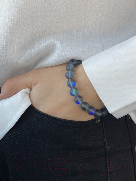 Изображение товара Браслет Wolves Опал 40494 (р.20, серый)