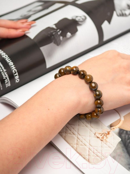 Изображение товара Браслет Wolves Тигровый глаз 40528 (р.19)