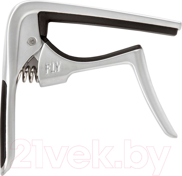 Изображение товара Каподастр Dunlop Manufacturing 63CSC Trigger Fly Capo Curved Satin Chrome