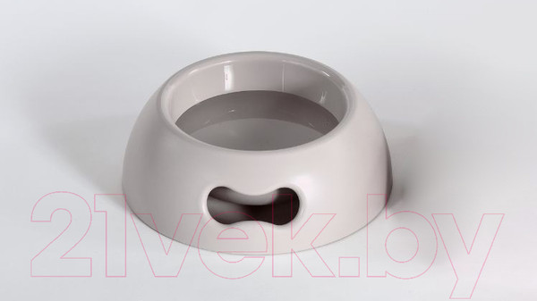 Изображение товара Миска для животных United Pets Pappy-small / GI0101TO (серый)