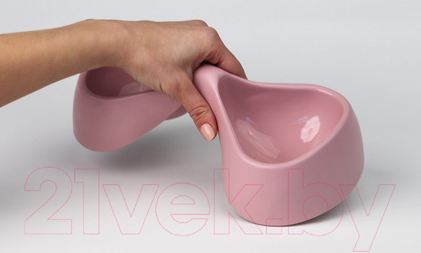 Изображение товара Миска для животных United Pets Bicio / GU0121RO20 (розовый)