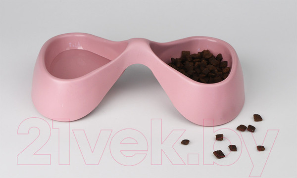 Изображение товара Миска для животных United Pets Bicio / GU0121RO20 (розовый)