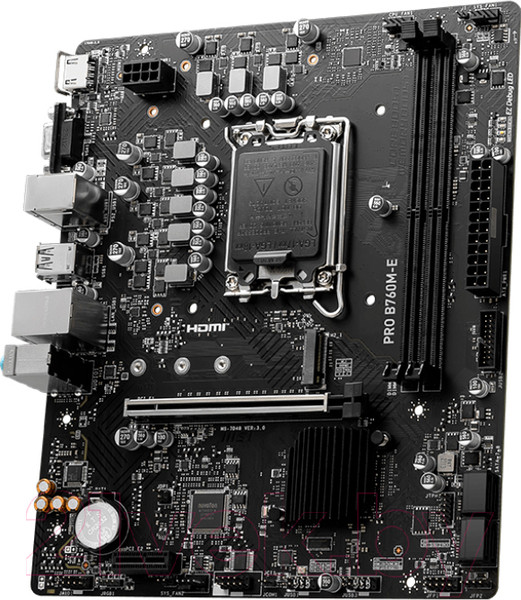Изображение товара Материнская плата MSI Pro B760M-E