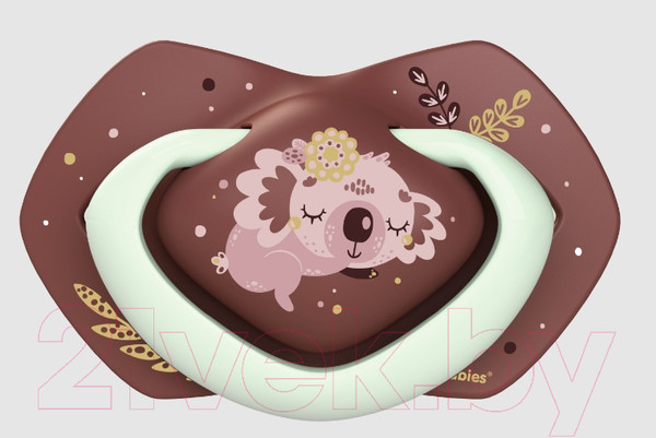 Изображение товара Набор пустышек Canpol Sleepy Koala силиконовая симметричная 6-18мес / 22/659 (розовый)