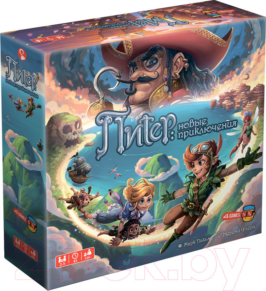 Изображение товара Настольная игра 4Games Питер: новые приключения / 4G-001