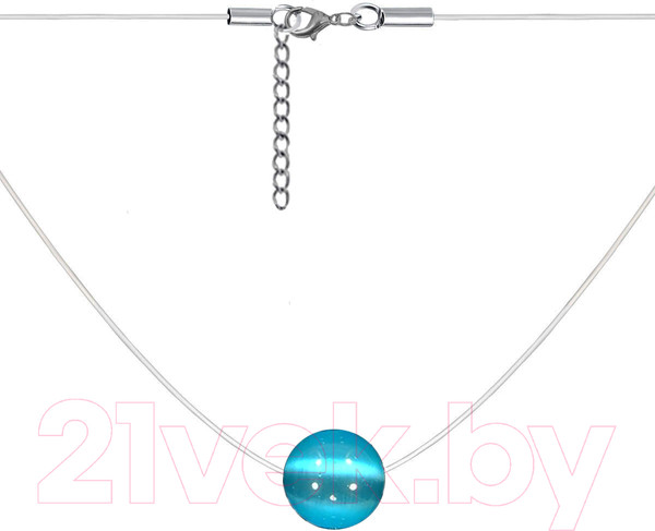 Изображение товара Чокер Wolves Кошачий глаз 40854 (голубой)