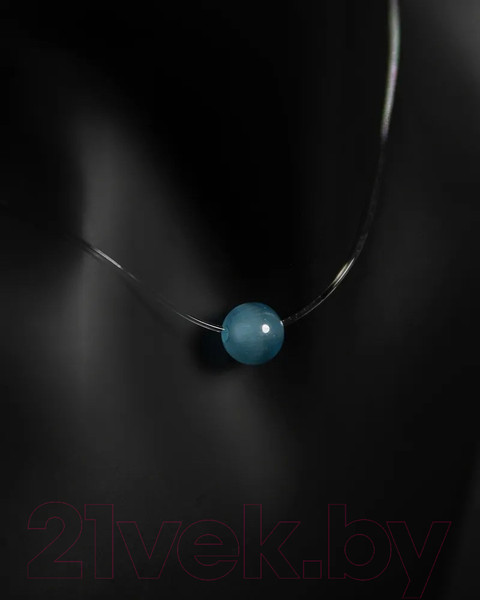 Изображение товара Чокер Wolves Кошачий глаз 40854 (голубой)