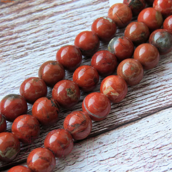 Изображение товара Чокер Wolves Яшма 40914 (красный)