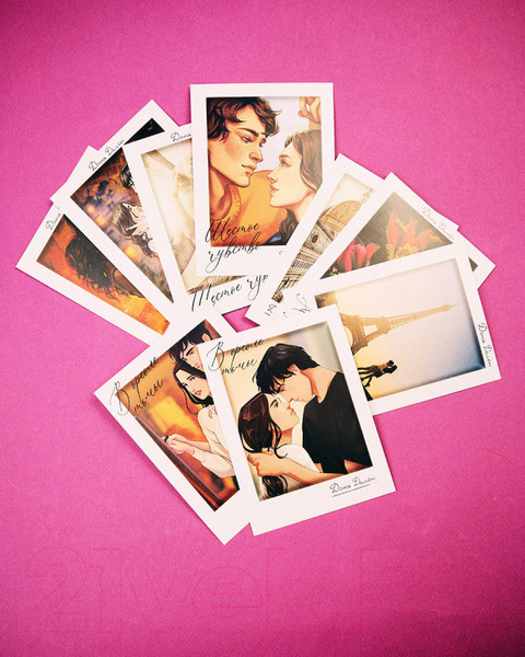 Изображение товара Набор открыток CLEVER В ореоле тьмы. Шестое чувство. Артур,Луи и Адель / 2038948353566 (с закладками)