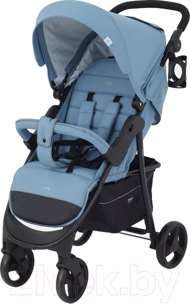 Изображение товара Детская прогулочная коляска MOWbaby Cross 2024 / RA080 (Blue)