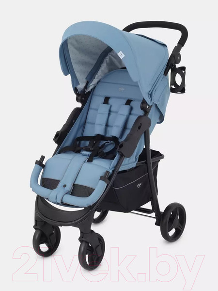 Изображение товара Детская прогулочная коляска MOWbaby Cross 2024 / RA080 (Blue)