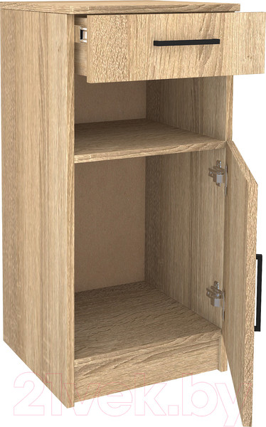 Изображение товара Тумба МДК ПРТ1 с ящиком 400x380x870 (дуб сонома)