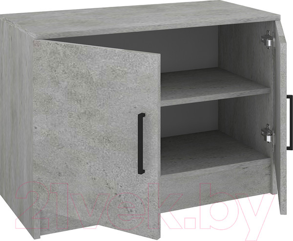 Изображение товара Тумба МДК ПРТ2 800x380x550 (цемент светлый)