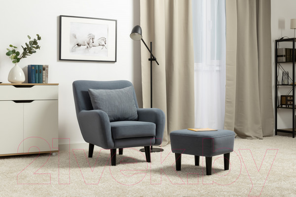 Изображение товара Кресло мягкое Нижегородмебель и К Дакота ТК 584