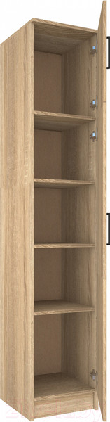Изображение товара Шкаф-пенал МДК ПРС3 закрытый 400x380x2020 (дуб сонома)