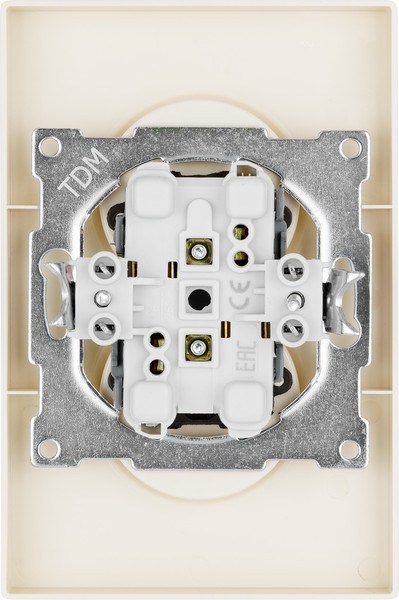 Изображение товара Розетка TDM Сенеж / SQ1816-0135 (слоновая кость)