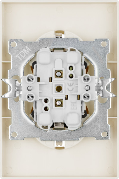 Изображение товара Розетка TDM Сенеж / SQ1816-0137 (слоновая кость)