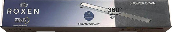 Изображение товара Трап для душа Roxen White Glass 91040-60