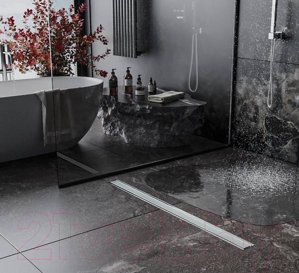 Изображение товара Трап для душа Roxen White Glass 91040-60