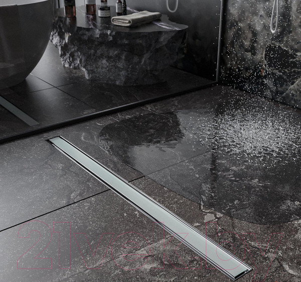 Изображение товара Трап для душа Roxen White Glass 91040-80