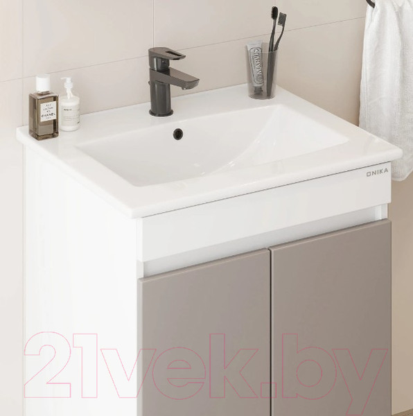 Изображение товара Тумба под умывальник Onika Марви 60 / 106152 (мокка)