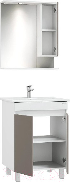 Изображение товара Тумба под умывальник Onika Марви 60 / 106152 (мокка)