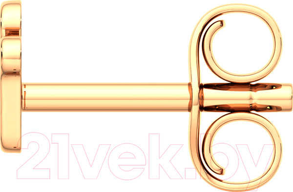 Изображение товара Серьги из розового золота ZORKA 300103