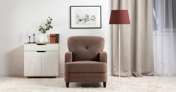 Изображение товара Кресло мягкое Нижегородмебель и К Черри Н ТК 286